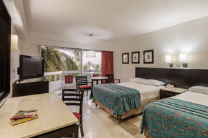 Standard Garden View or Pool View Rooms of Krystal Ixtapa Hotel